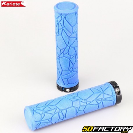 Lock-On Ariete Basalto dark blue bike grips