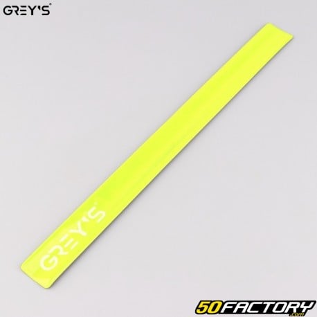 Brazalete reflectante de seguridad amarillo fluorescente de Grey&#39;s