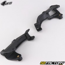 Supports de protèges mains KTM EXC, Husqvarna FE, Sherco SE-R 125, 150... UFO noirs