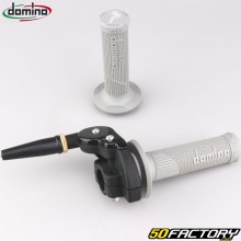 Complete throttle grip with coverings Domino D-Lock High Grip