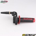 HR complete throttle handle Cross with black and red coatings Domino A260