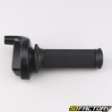 Throttle handle with universal coatings