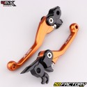 Palancas de freno y embrague delanteras KTM SX 125, 150 (2009 - 2013), SX-F 450 (2009 - 2012)... 4MX naranja