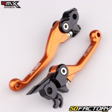 KTM front brake and clutch levers SX 125, 150 (2009 - 2013), SX-F 450 (2009 - 2012)... 4MX orange