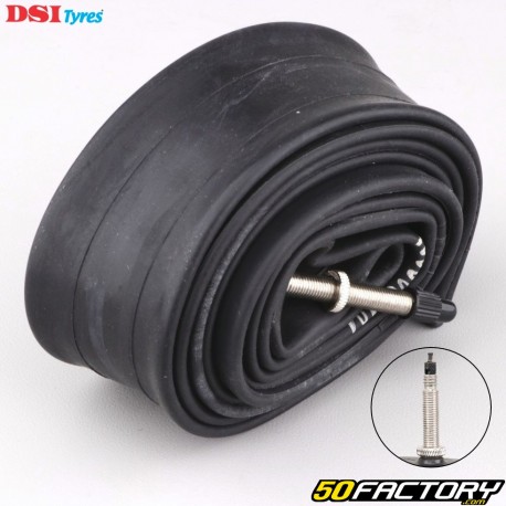 Bicycle inner tube XNUMXxXNUMX/XNUMX (XNUMX/XNUMX-XNUMX) Presta FV valve XNUMX mm DSI Tires