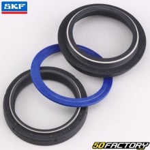 Fork oil seal and dust cover 41x53.1x7.5 mm Yamaha MT-09, Kawasaki ER-6F... (KYB fork) SKF