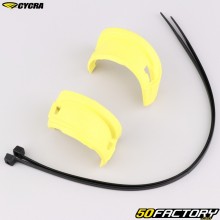 Fork protectors for Cycra Stadium front plate yellow