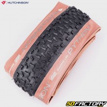 Neumático de bicicleta 29x2.30 (55-622) Hutchinson 3 Python Racing Lab TLR laterales marrones con varillas flexibles