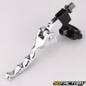 Universal chrome and black front brake lever and clutch handle