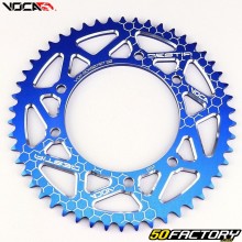 Rear sprocket 50 aluminum teeth 420 Derbi,  Rieju,  Yamaha,  Peugeot... Voca Blue