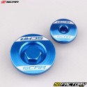 Bouchons de carter d'allumage Yamaha YZF 450 (depuis 2023) Scar bleus