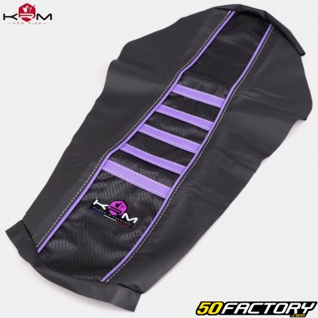 Capa de banco Yamaha DT, MBK Xlimit, Malaguti XSM,  XTM (2003 - 2011) KRM Pro Ride Violette