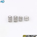 Black S3 front brake and clutch lever adjustment screws (Braktec master cylinders/AJP) (kit)