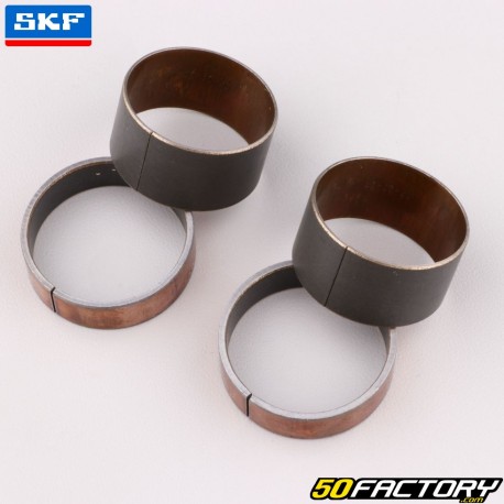 Bagues de friction de fourche Showa Ø37 mm Honda CRF 150 R (depuis 2007), CR 85 R, Suzuki RM 85... SKF (lot de 4)