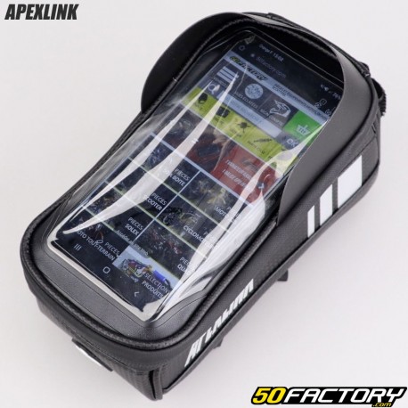 Bicycle frame bag for Apexlink M smartphone