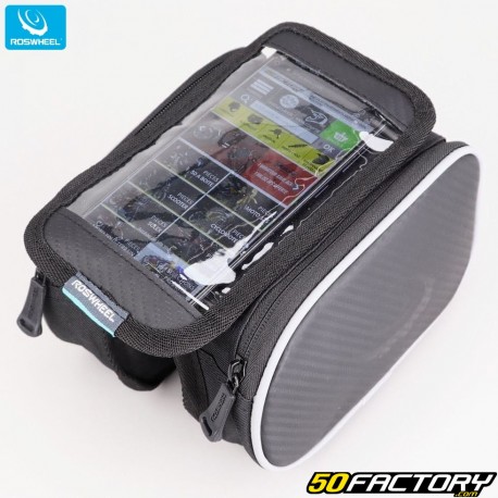 Bolsa quadro de bicicleta para smartphone Roswheel L