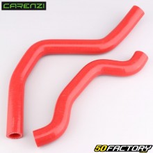 Cooling hoses Fantic  XE, XM, Baja Wind, Derapage  XNUMX ... Carenzi  red