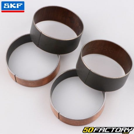 Bagues de friction de fourche Showa Ø49 mm Honda CRF 450 L (depuis 2018), Suzuki RM-Z 450... SKF (lot de 4)