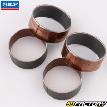 Bagues de friction de fourche WP, Marzocchi Ø35 mm KTM SX 65, Gas Gas MC 50, 65... SKF (lot de 4)