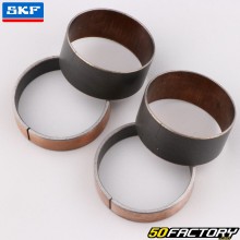 Bagues de friction de fourche WP Ø43 mm KTM Duke 690, Triumph Tiger... SKF (lot de 4)