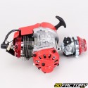 Complete engine racing pocket bike, pocket quad 49cc 2T red