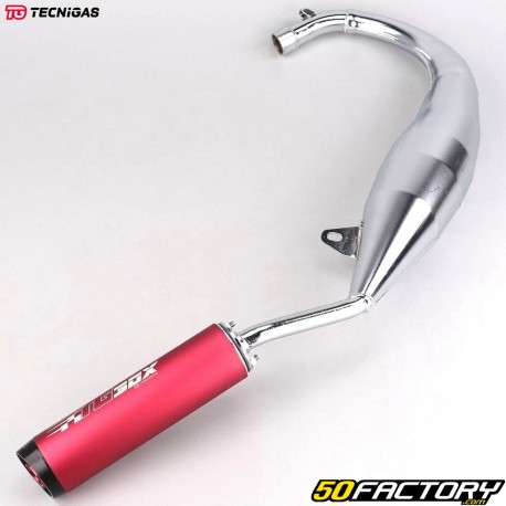 Exhaust Yamaha  DT, MBK Xlimit, Malaguti XSM, XTM Tecnigas XS  XNUMX chrome