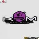 KRM decal Pro Ride holographic purple