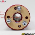 Pot d'échappement Beta RR 50 (depuis 2011) KRM Pro Ride Supermotard 80/90cc silencieux full rouge