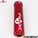 Marmitta Minarelli orizzontale MBK Nitro,  Ovetto,  Yamaha...KRM Pro Ride Silenziatore 90/100cc rosso pieno