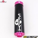 Exhaust Minarelli horizontal MBK Nitro,  Ovetto,  Yamaha...KRM Pro Ride 90/100cc muffler pink