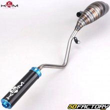 Pot d'échappement Beta RR 50 (depuis 2011) KRM Pro Ride Supermotard 80/90cc silencieux bleu