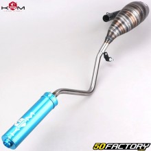 Exhaust pipe Beta RR 50 (since 2011) KRM Pro Ride Super80/90cc biker silencer full turquoise