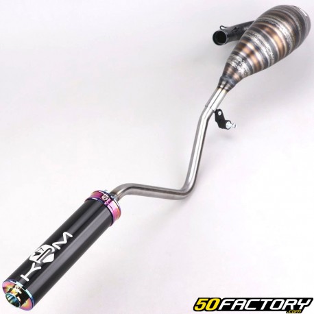 Exhaust Beta RR 50 (since 2011) KRM Pro Ride Super80/90cc biker silencer Neo-chrome, black