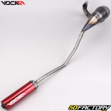 Escape Voca Cross Rookie Rieju  MRT Silenciador rojo 50