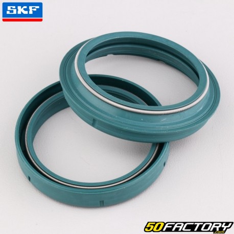 Retentor de óleo do garfo e tampa contra poeira 49x60x10 mm Suzuki DR-Z 400, Honda CRF 450 L... (garfo Showa) SKF HD