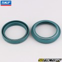 Retentor de óleo do garfo e tampa contra poeira 49x60x10 mm Suzuki DR-Z 400, Honda CRF 450 L... (garfo Showa) SKF HD