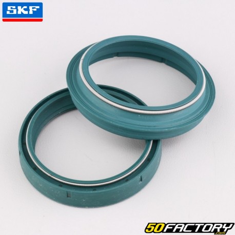 Retentor de óleo do garfo e tampa contra poeira 49x60x10 mm Suzuki DR-Z 400, Honda CRF 450 L... (garfo Showa) SKF