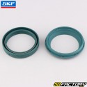 Retentor de óleo do garfo e tampa contra poeira 49x60x10 mm Suzuki DR-Z 400, Honda CRF 450 L... (garfo Showa) SKF