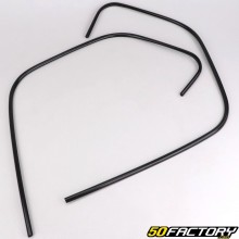 Zierstreifen Windschild Vespa GTS 125, 150, 300 schwarz (1400 mm)