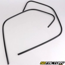 Zierstreifen Windschild Vespa GTS 125, 150, 300 schwarz (1460 mm)