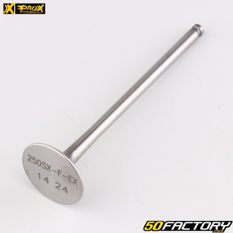 Titanium exhaust valve KTM SX-F XNUMX (XNUMX - XNUMX), EXC-F, Husqvarna FE (since XNUMX)... ProX