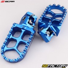 Apoio para os pés KTM SX 125, 250, 300 ... (desde 2023) Scar Evolution bleus