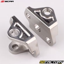 Soportes para reposapiés de titanio Yamaha YZ 125, 250... (desde 2006) Scar