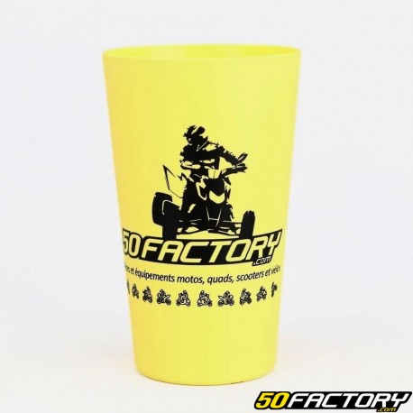 Becher 50 Factory gelb