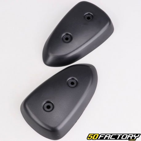 Protecciones de carenado delantero tipo original MBK Stunt,  Yamaha Slider negro mate