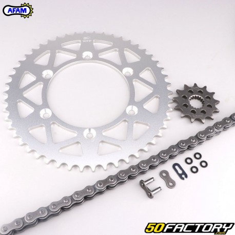 Reinforced O-ring chain kit 13x50x114 (520) Suzuki RM-Z 450 (2016 - 2021) Afam gray