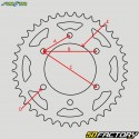 Kit chaîne renforcé 13x49x114 Suzuki RM-Z 250 Sunstar or