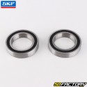 Rolamentos das rodas dianteiras e retentores de óleo com espaçadores KTM EXC 125, EXC-F 250, 350 (antes de 2015), Husqvarna FC 350... SKF