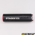 Silenciador Stage6 preto e vermelho 50/80cc (passagem direita)