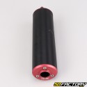 Silenziatore Stage6 nero e rosso 50/80cc (passaggio a destra)